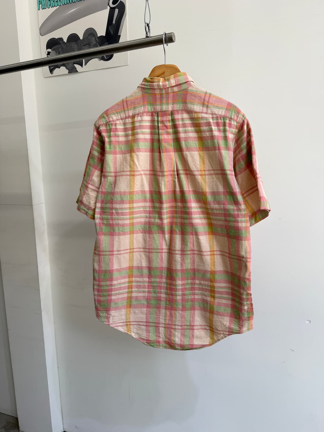 POLO RALPH LAUREN 반팔 체크 셔츠  상품이미지4