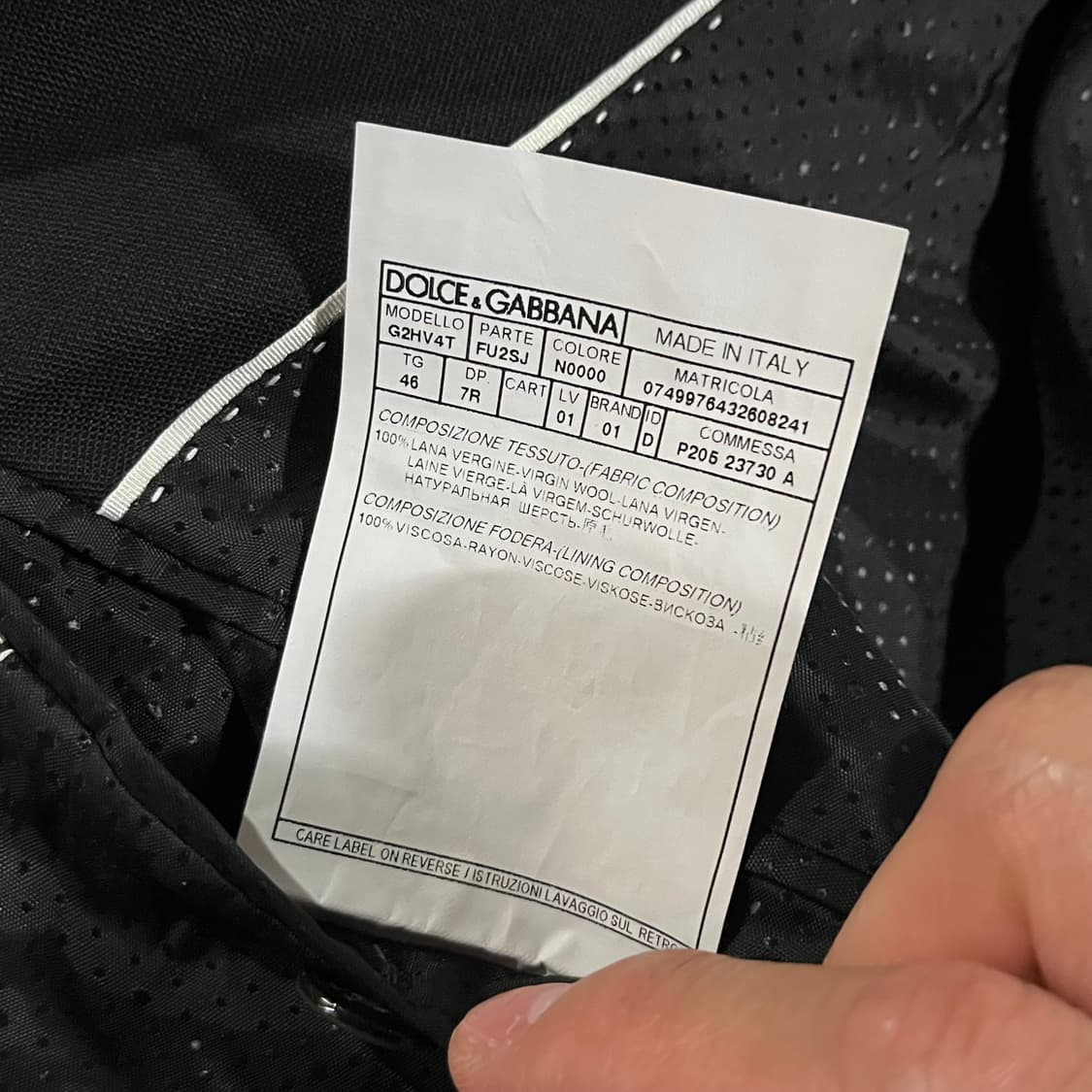 [95] 돌체 신형 턱시도 자켓 상품이미지10