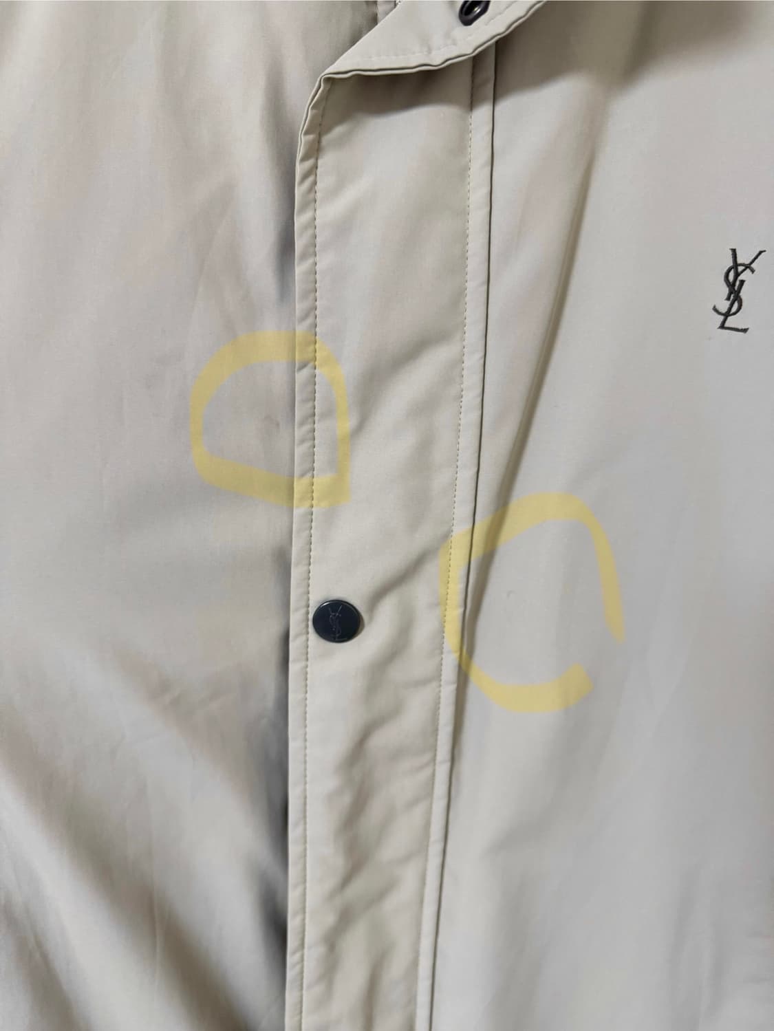 빈티지 입생로랑 패딩 자켓 상품이미지3