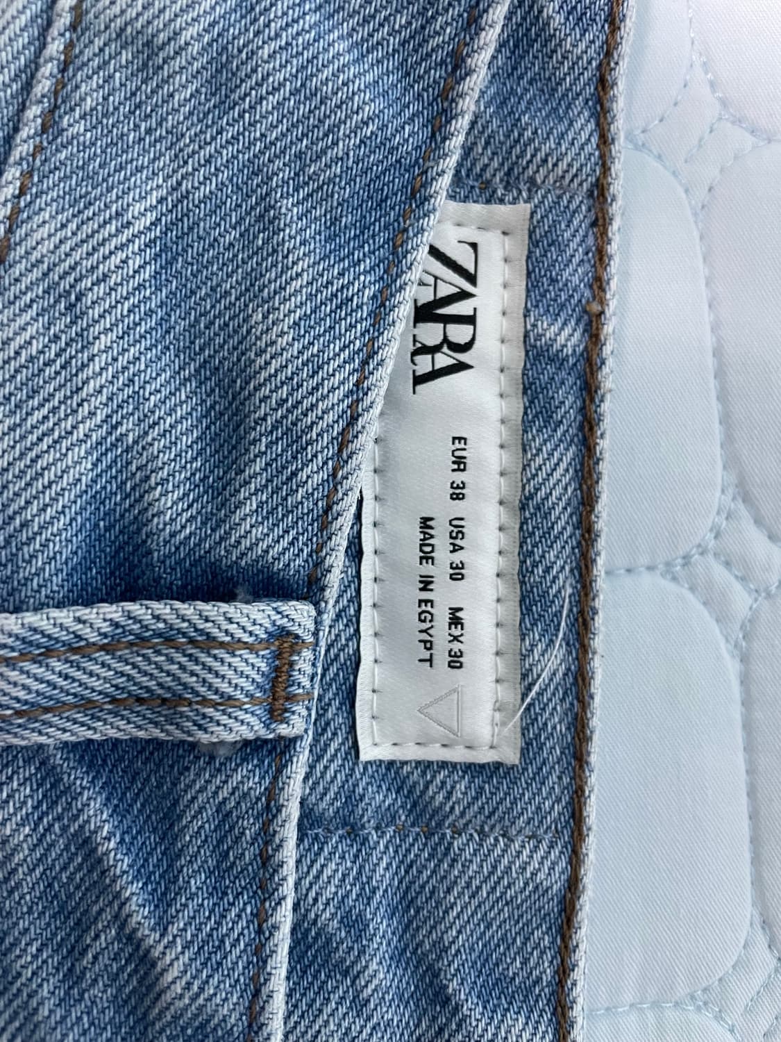 Zara 스트레이트펫 데님 상품이미지5