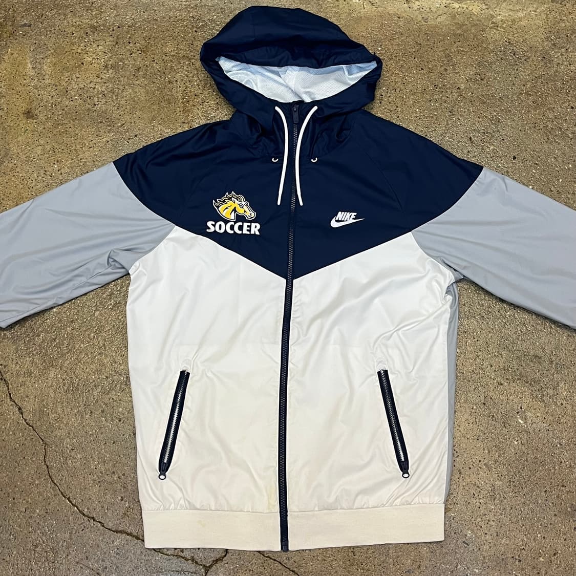 미국 빈티지 나이키 싸커 후드 바람막이 상품이미지2