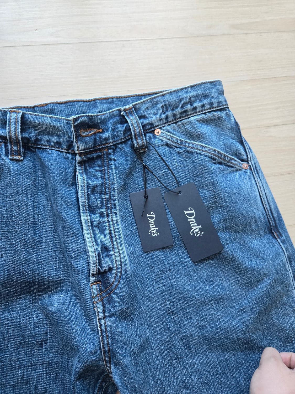 드레익스 블리치 워시 셀비지 데님 33 팔아요 상품이미지2