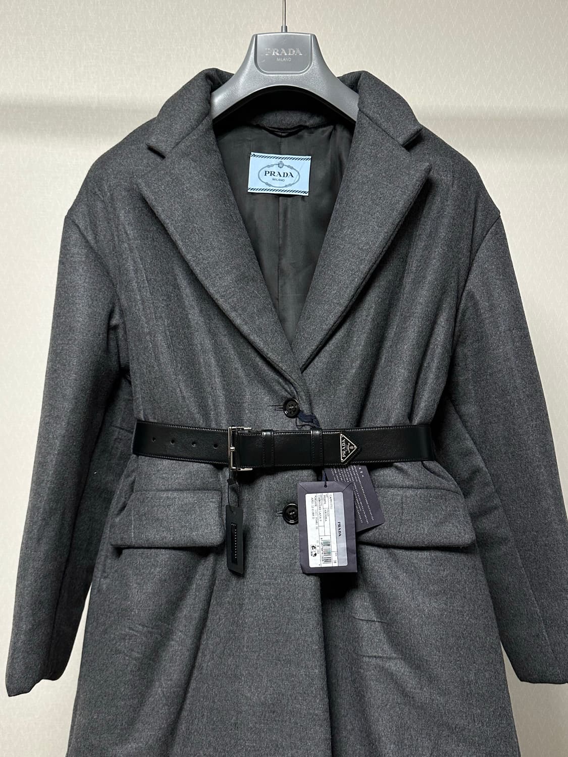 프라다 리나일론 패딩 코트 38(55-66) 새상품 상품이미지1