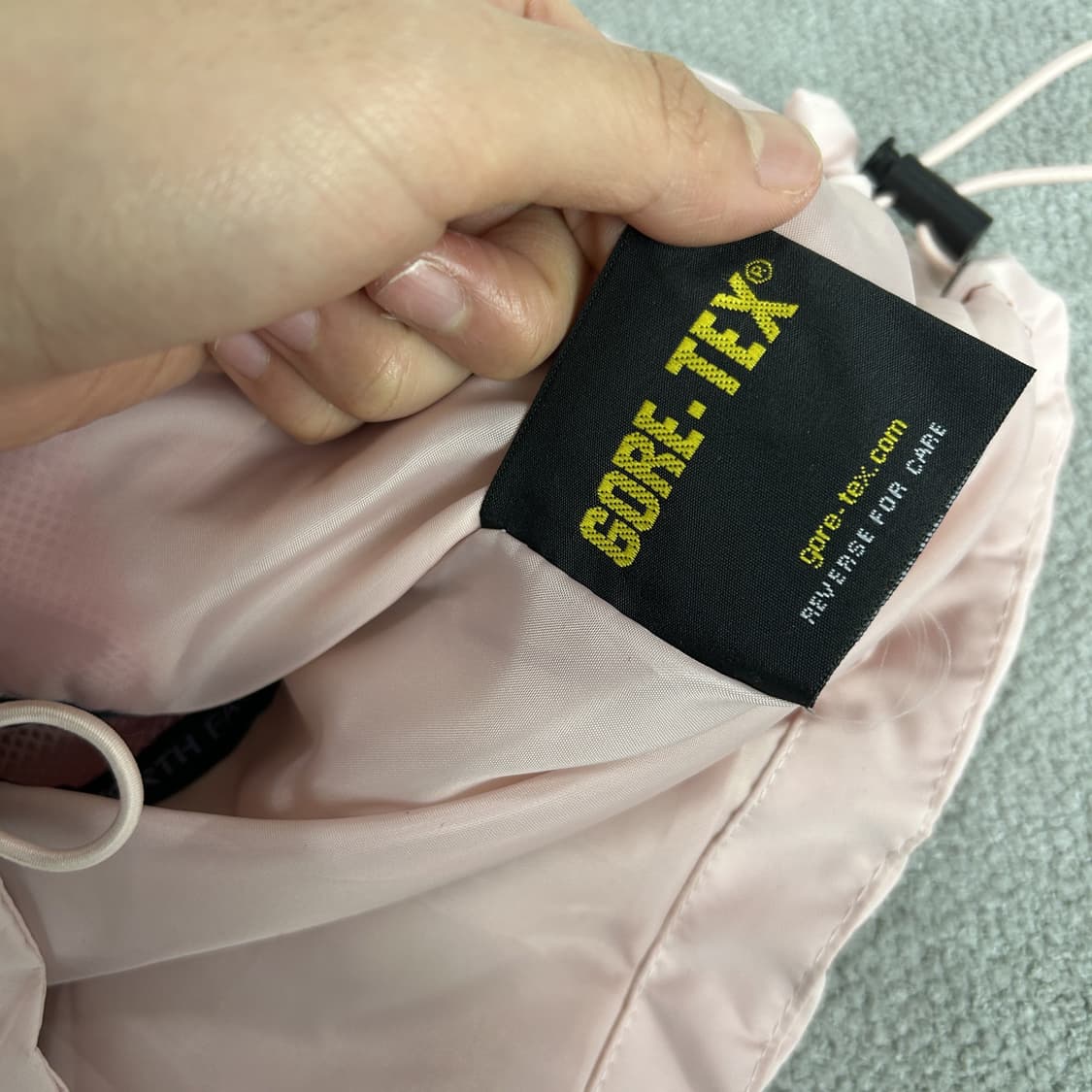 노스페이스 고어텍스 핑크 바람막이 s 상품이미지6