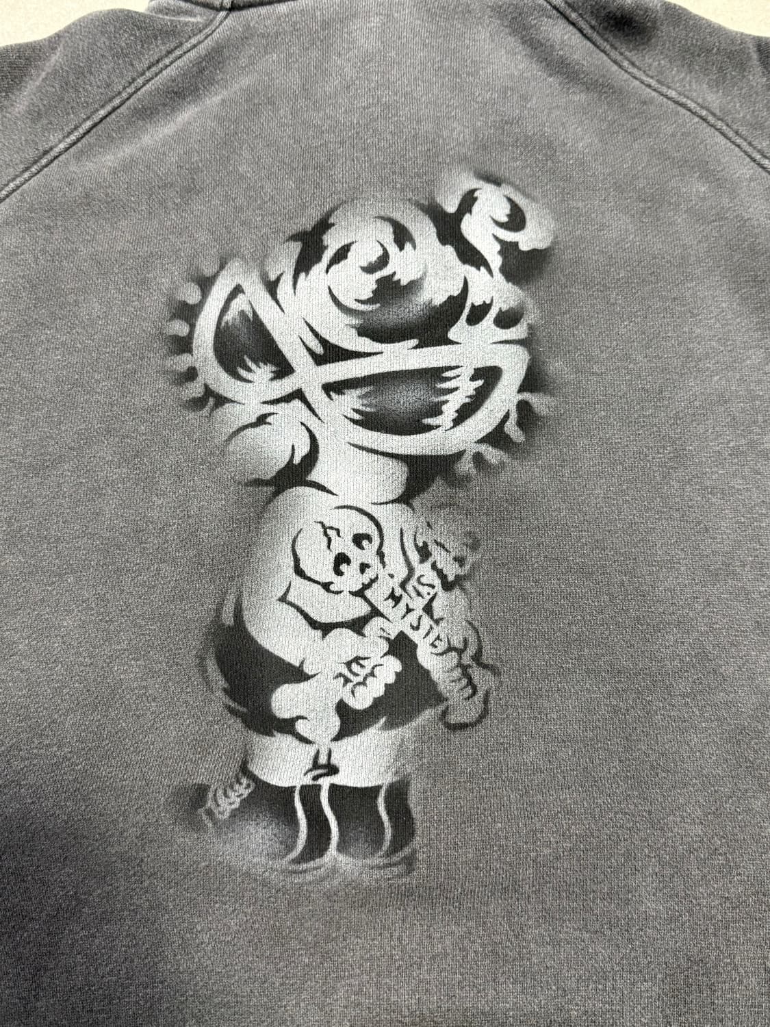 히스테릭 글래머 아카이브 해골 그래픽 사선 지퍼 후드 집업 자켓 상품이미지4