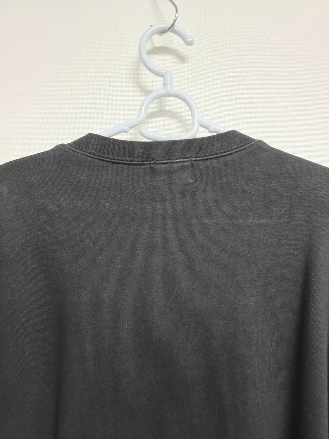 마리떼 프랑소와 저버 기모 맨투맨 블랙 상품이미지4