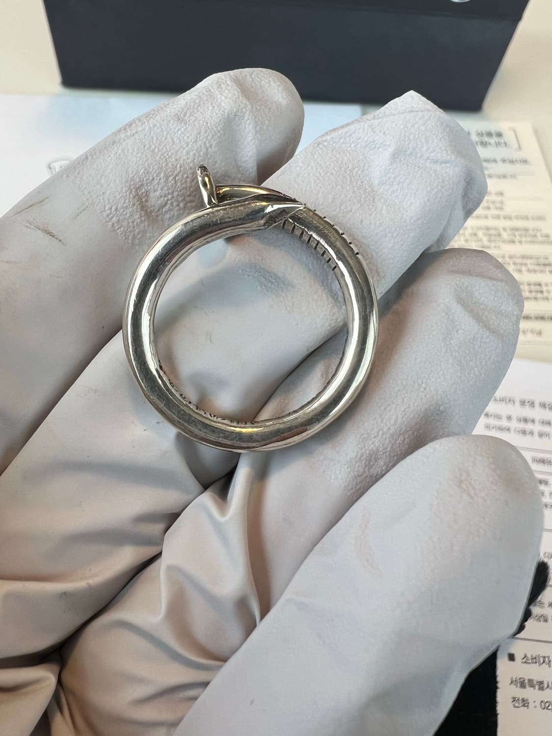 [us7.5] 크롬하츠 플랫 네일링 상품이미지6