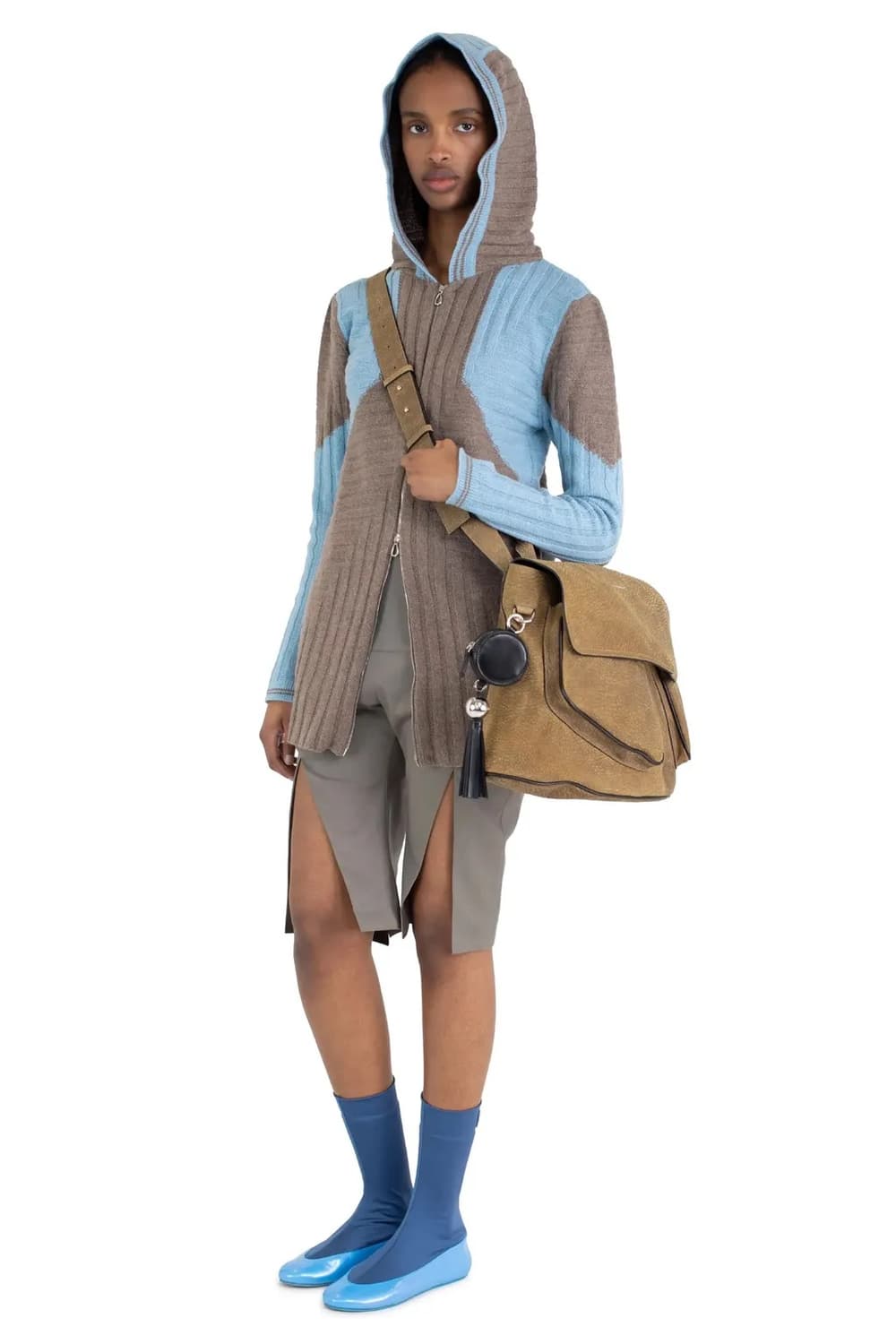 Kiko kostadinov Dakota 키코 다코타 니트 후드집업 상품이미지1