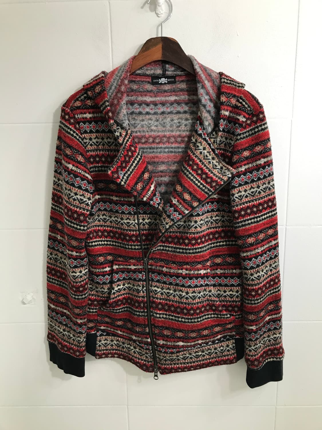 빈티지 레드 노르딕 크리스마스 요정 코디 세트 상품이미지5