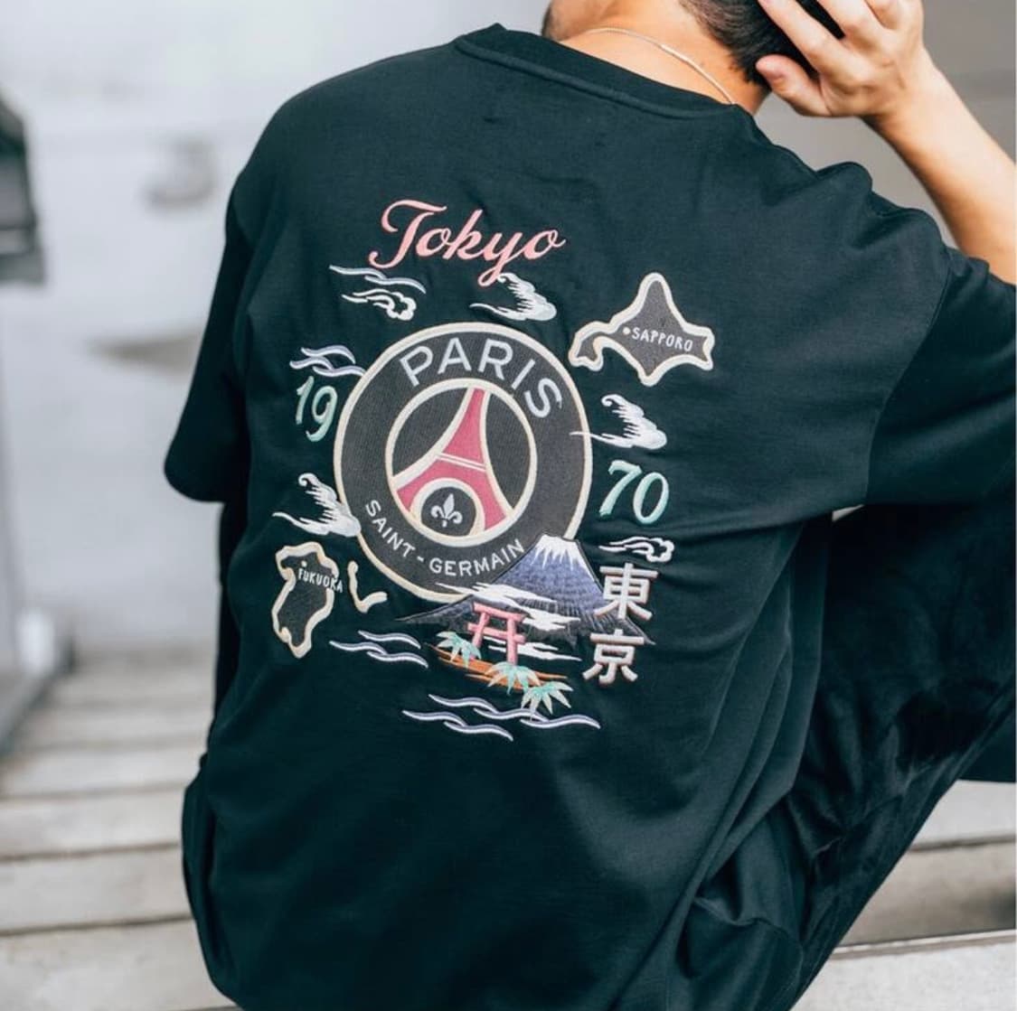 PSG x 도쿄 콜라보 정품 티셔츠 상품이미지4