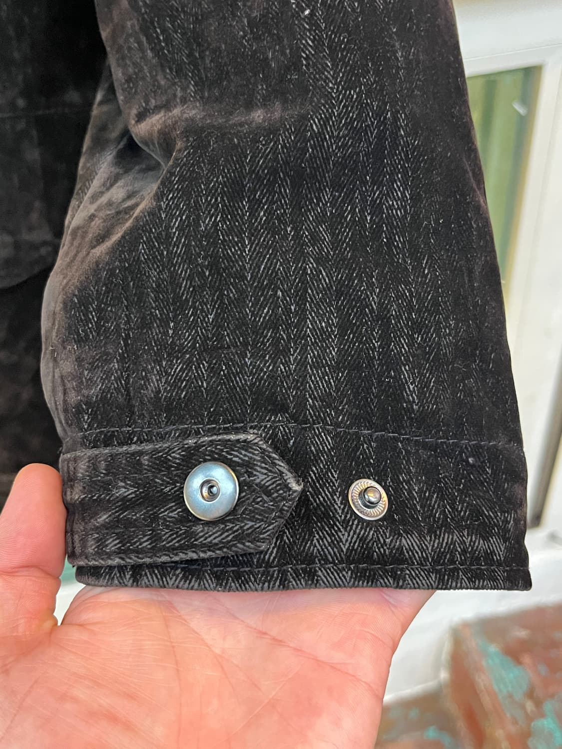 Tx/thruxton standard 벨벳 퍼 후드 파카 4L 상품이미지5