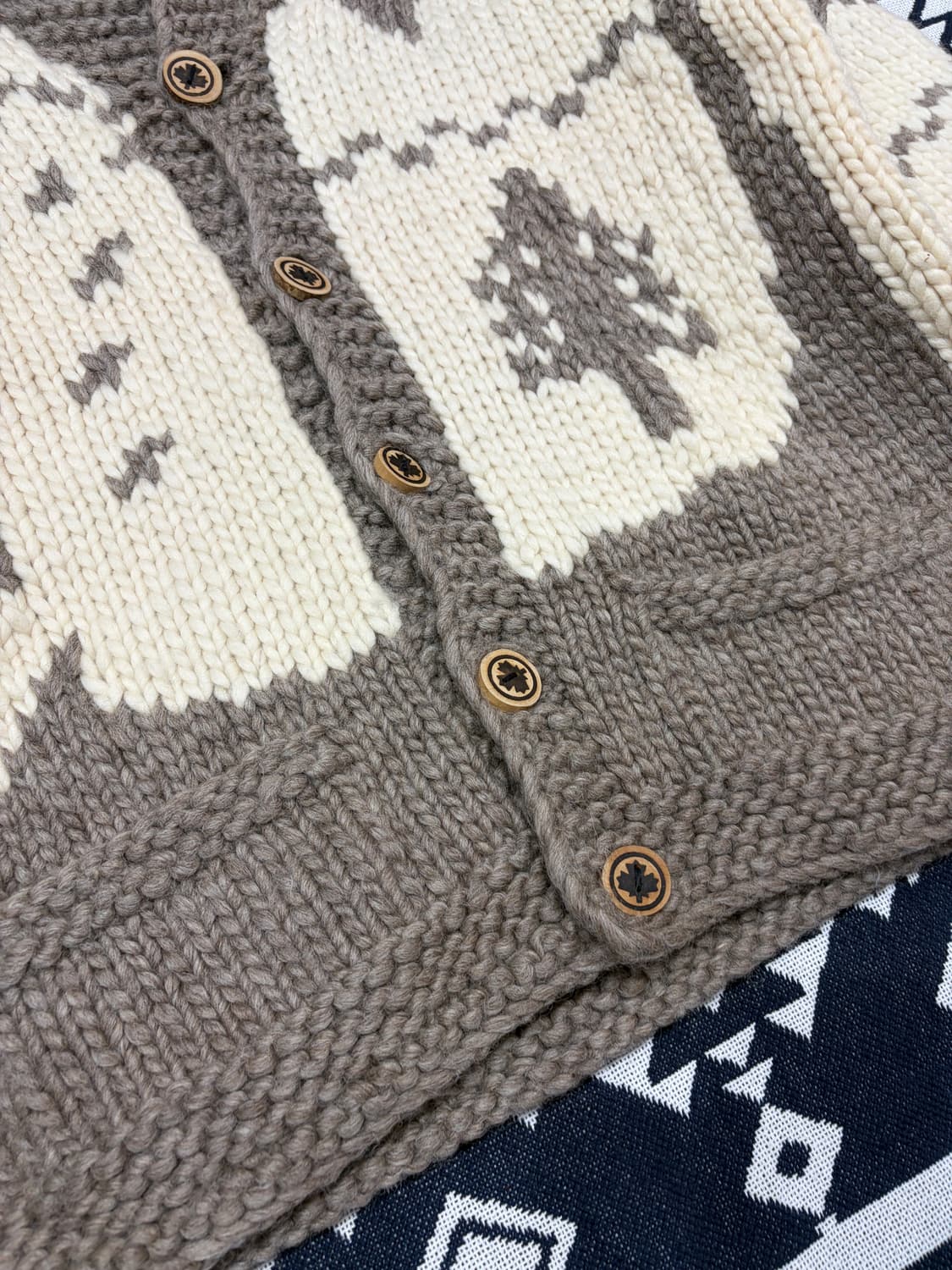 Cowichan (canadian sweater) L 북극곰 코위찬 상품이미지5