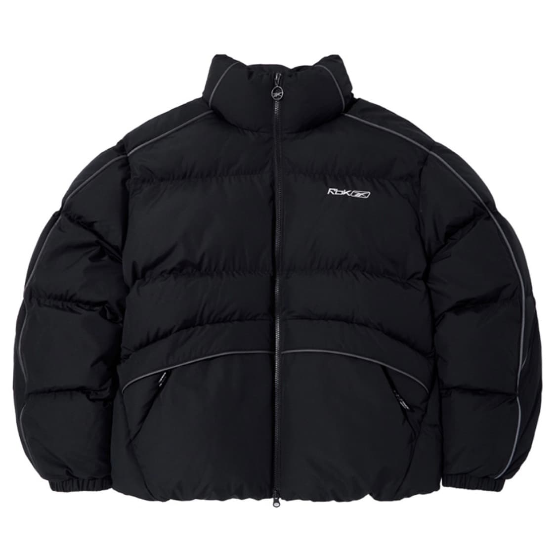 (서지수 패딩)리복 프리미어 볼 패딩 블랙 상품이미지1