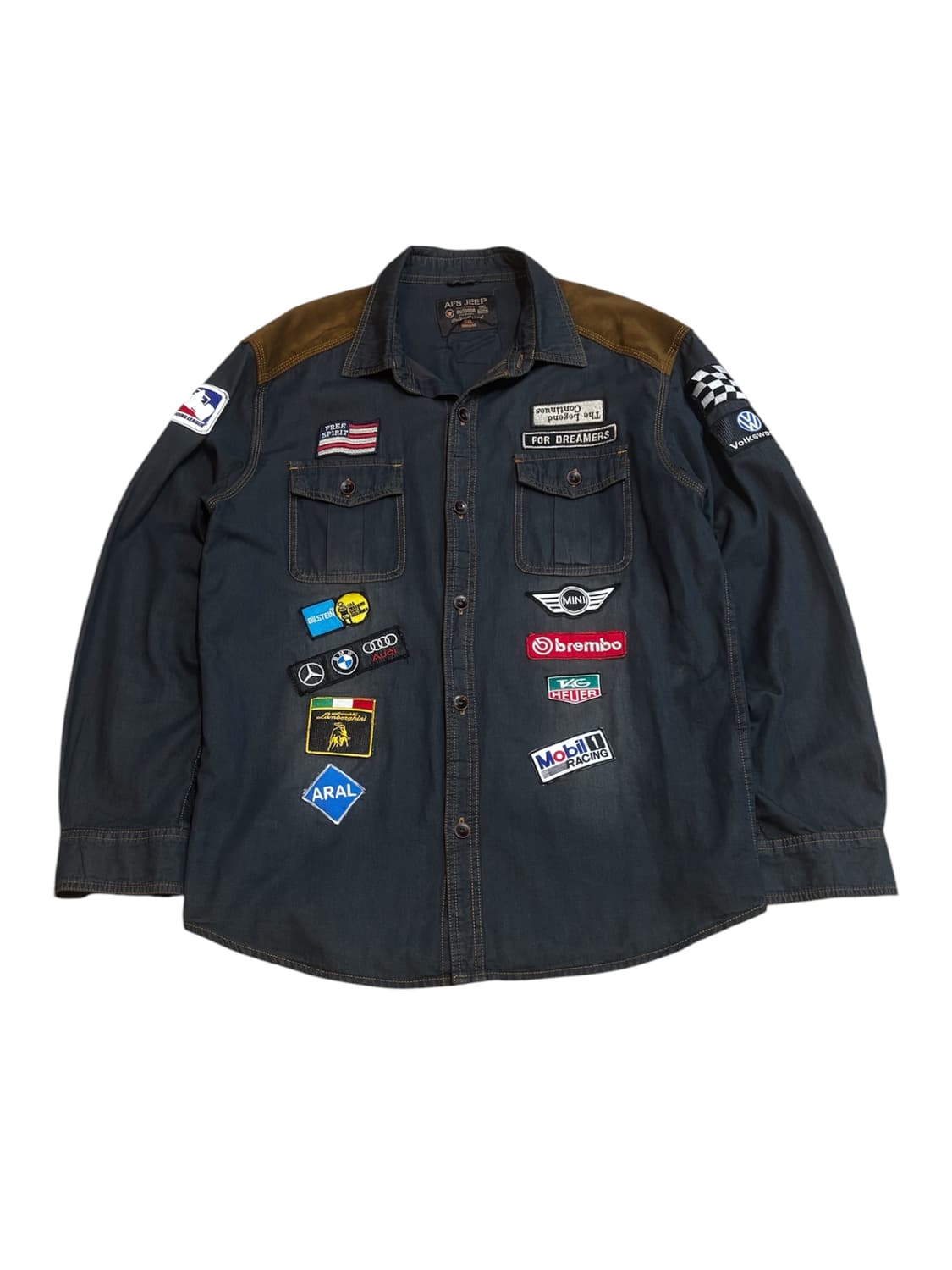 레이싱 커스텀 워크 셔츠  상품이미지1