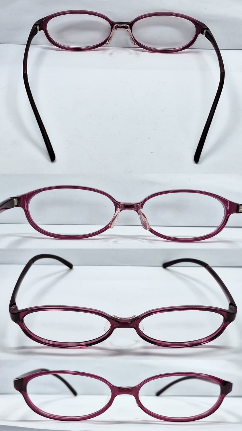 JINS 진스 FPC-14S-102R 와인 슬림 안경 안경테/ 일본 수입 상품이미지6