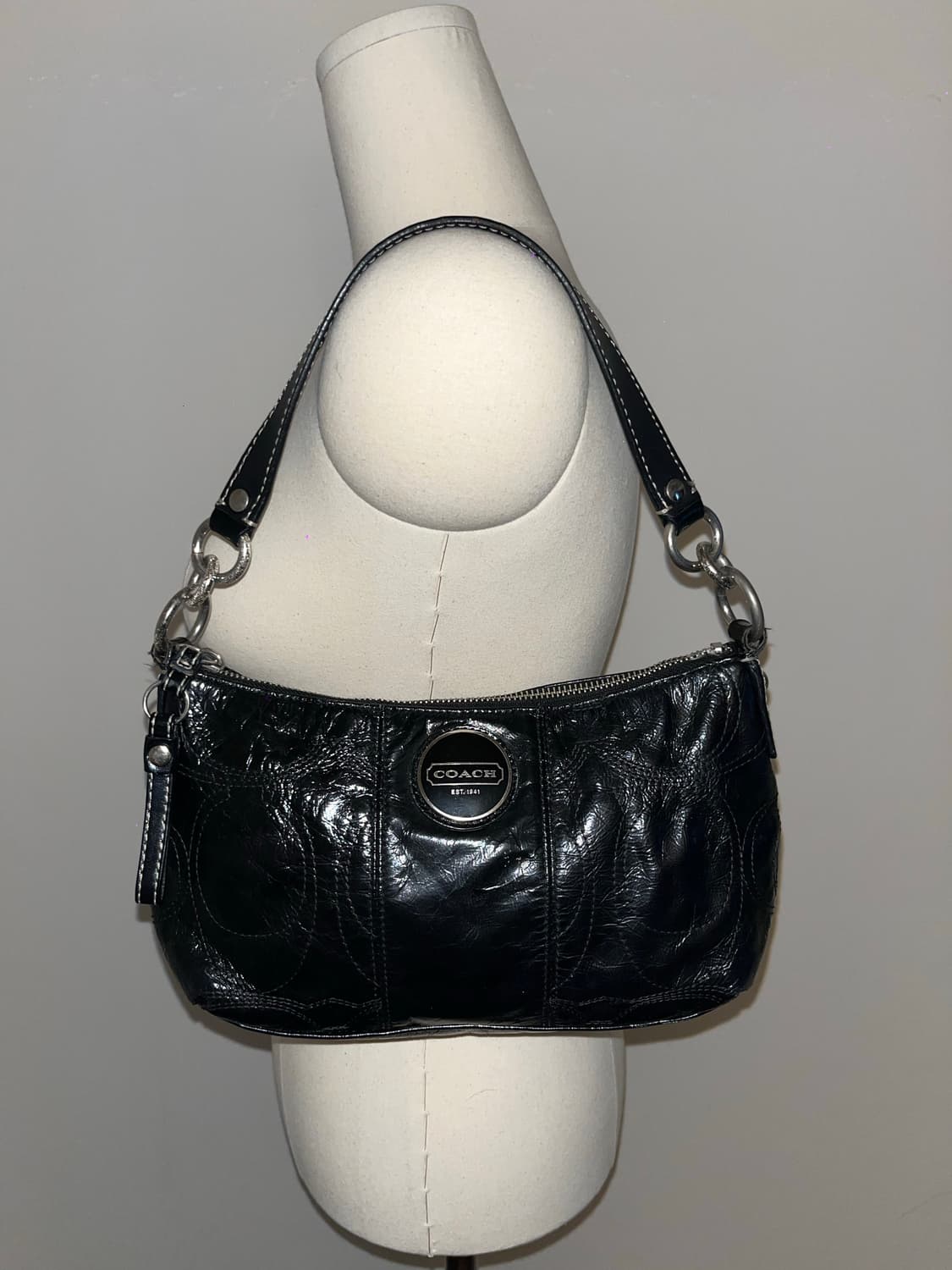 COACH black shoulder bag 상품이미지1