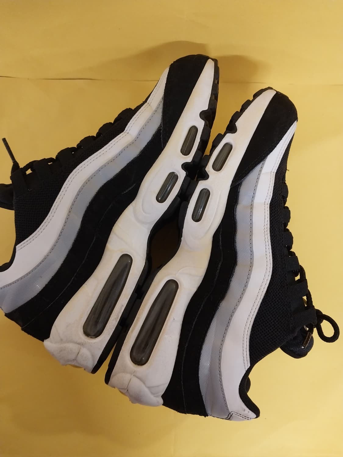 남성 나이키 에어맥스 95 에센셜 흰회검 운동화 (260) 상품이미지7