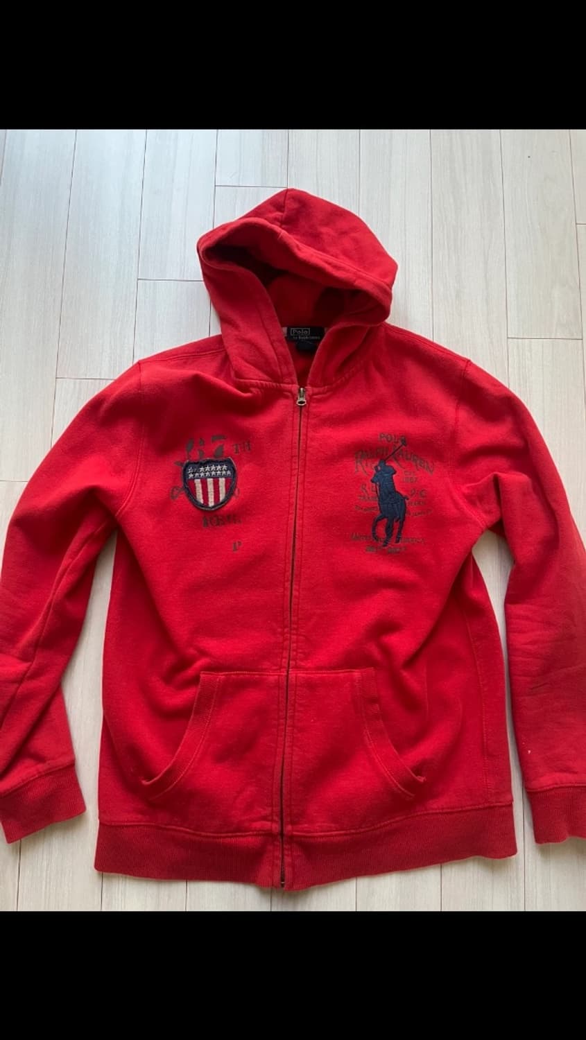 폴로 빅포니 성조기 후드집업 상품이미지1