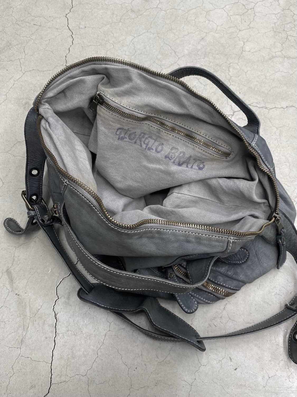 조르지오 브라토 레더 투웨이 백 상품이미지4