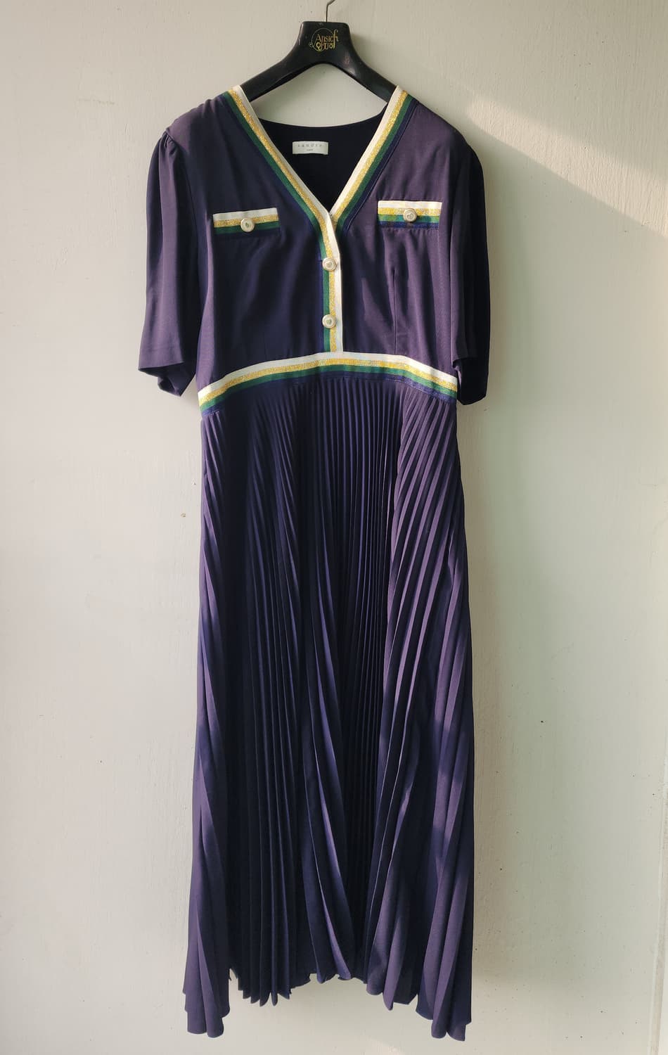 산드로 플리츠 원피스 상품이미지5