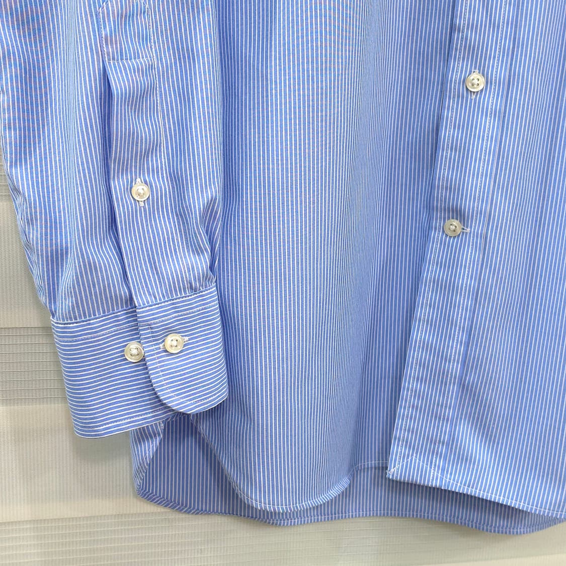 폴로랄프로렌 블루 스트라이프 셔츠- 15 /32 /33사이즈 상품이미지3