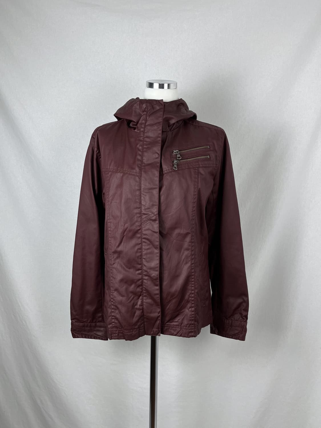 Uniqlo 버건디 컬러 유틸리티 자켓 상품이미지2