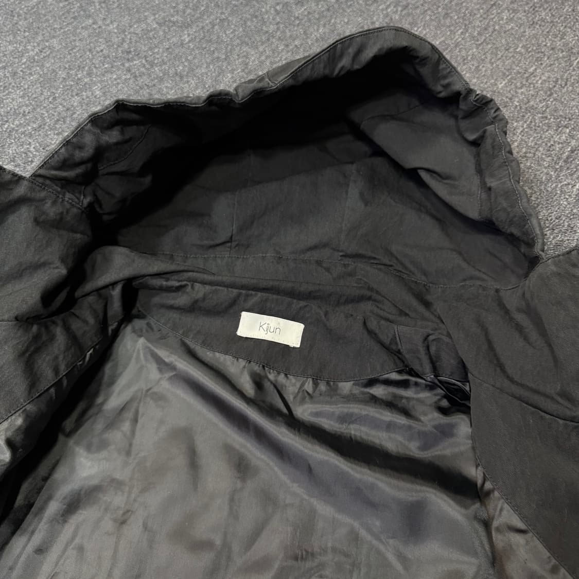 Kijun 기준 시네마 파카 후드 바람막이 자켓 상품이미지8