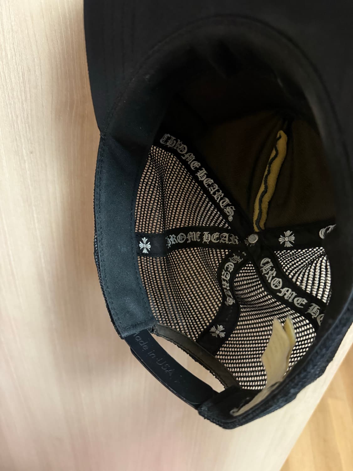 크롬하츠 캡 블랙 모자 상품이미지3