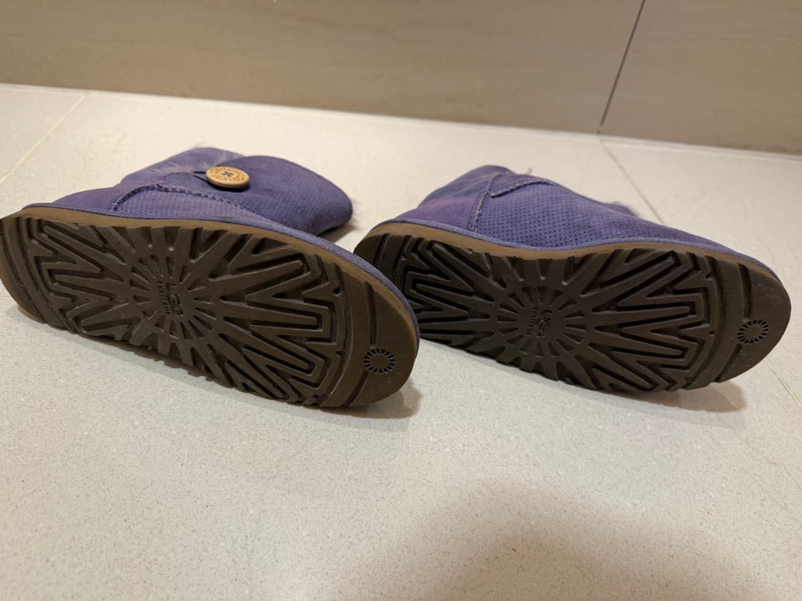 UGG 어그 부츠 240 퍼플 연보라 앵클부츠 롱부츠 털신 여성부츠 어그 상품이미지5