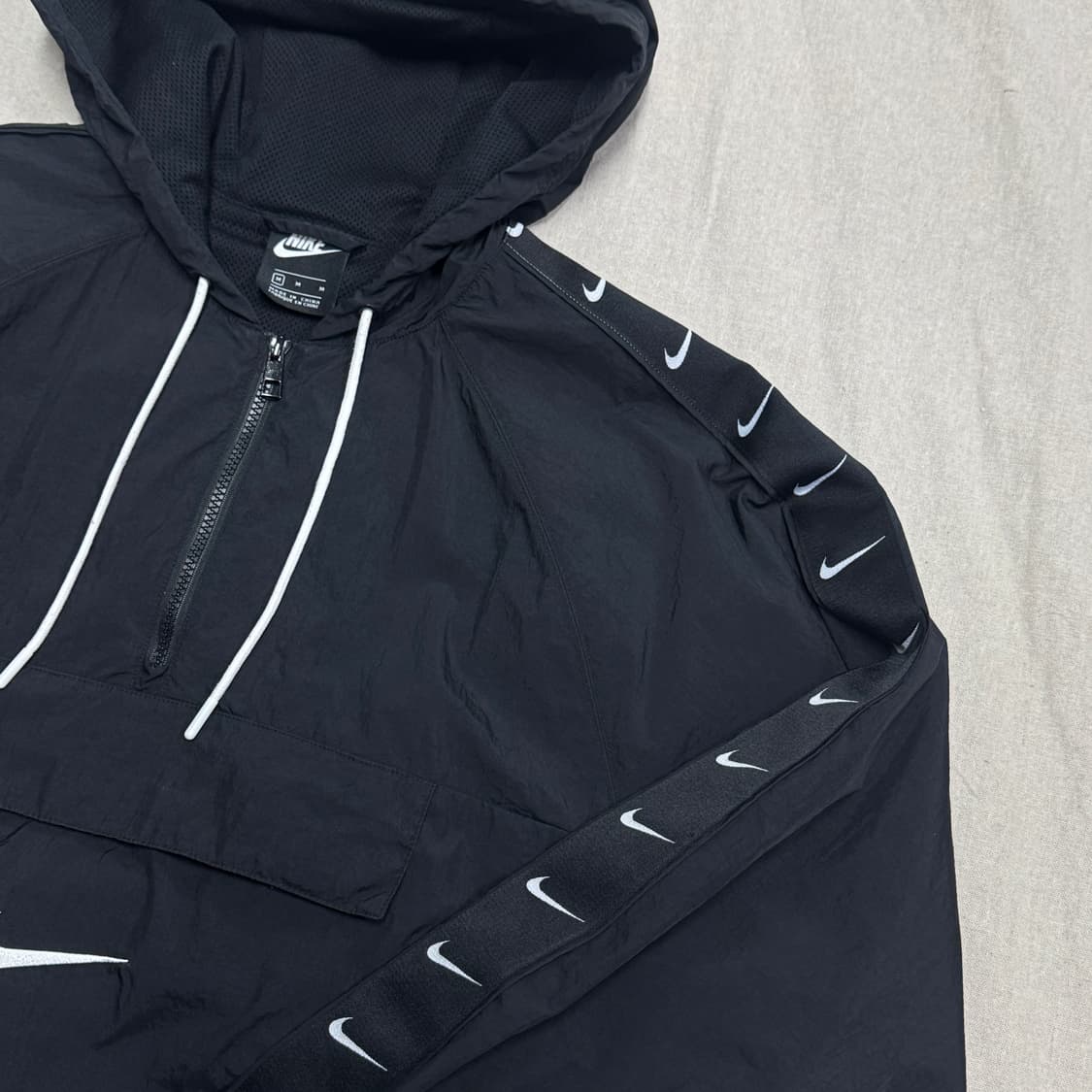 나이키 사이드라인 백로고 스우시 아노락 M 상품이미지2