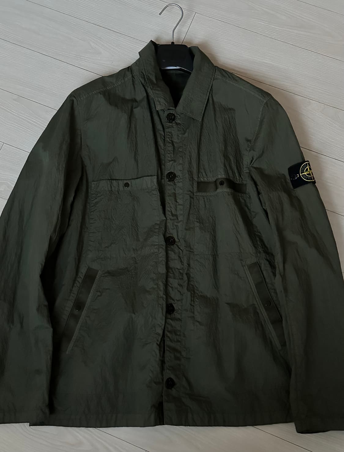 스톤아일랜드 시어서커 tc 자켓 20ss XL(105-110) 상품이미지4