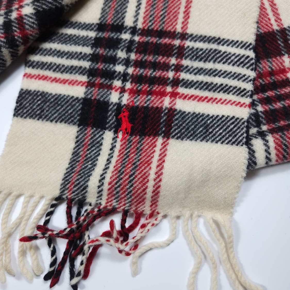 폴로 랄프로렌 체크 머플러 상품이미지3