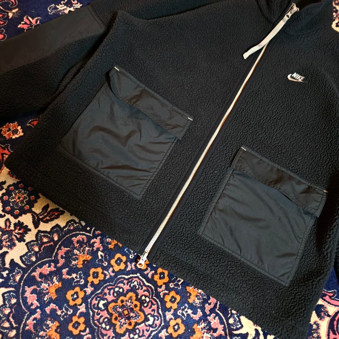 나이키 NSW 쉐르파 양털 플리스 자켓 XL size 상품이미지3