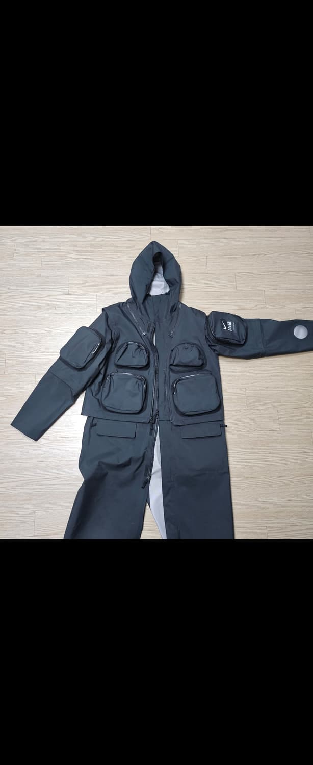 나이키 x 언더커버 NRG 파카 블랙 US/EU 상품이미지2