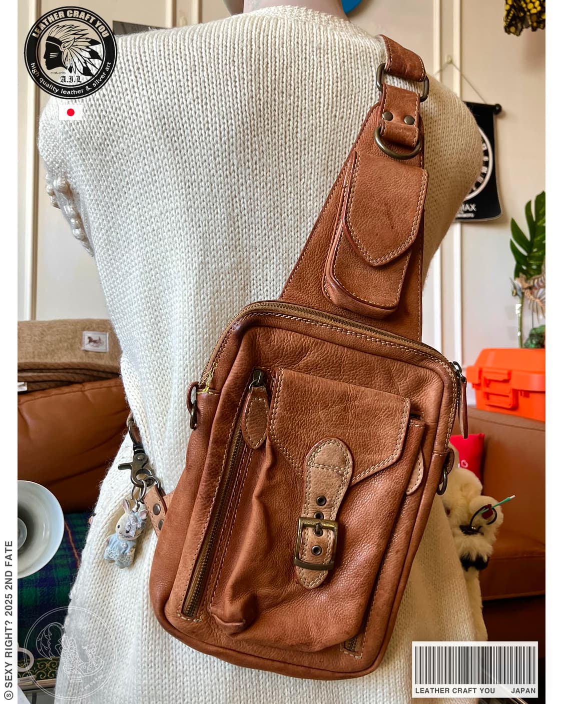 Leather Craft You Japan Cowhide Bag 상품이미지1