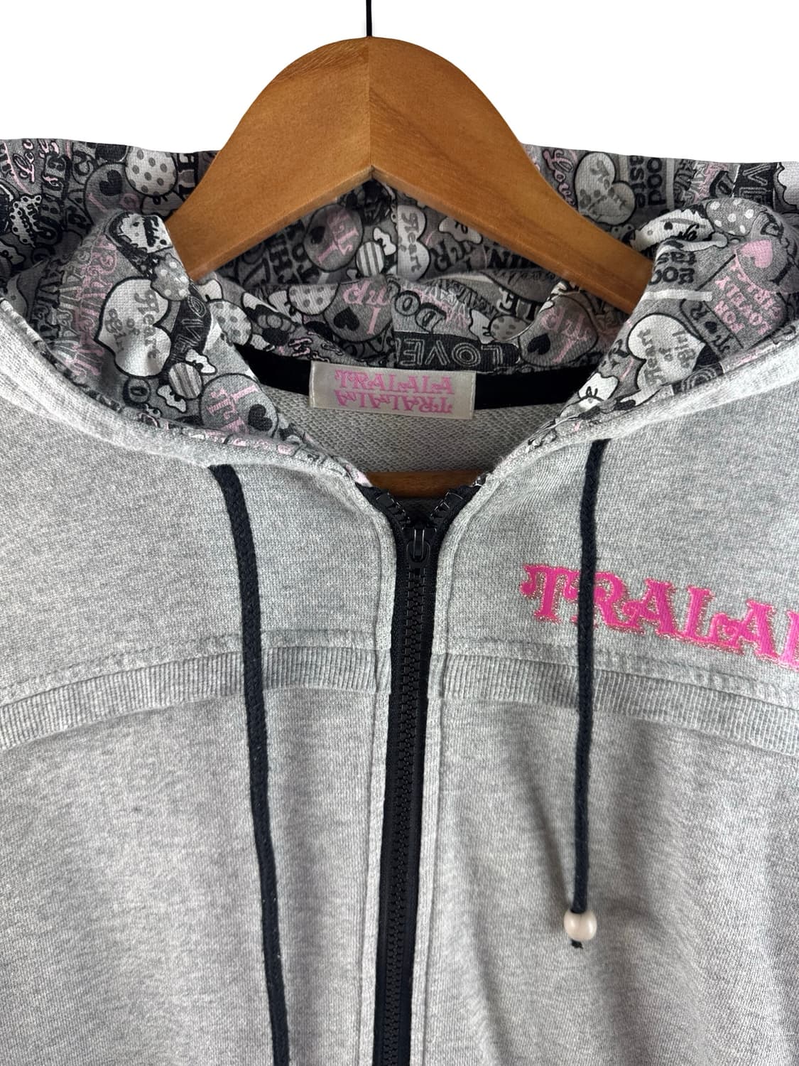 TRALALA  키치 글리터 Y2K 후드집업3685 상품이미지3