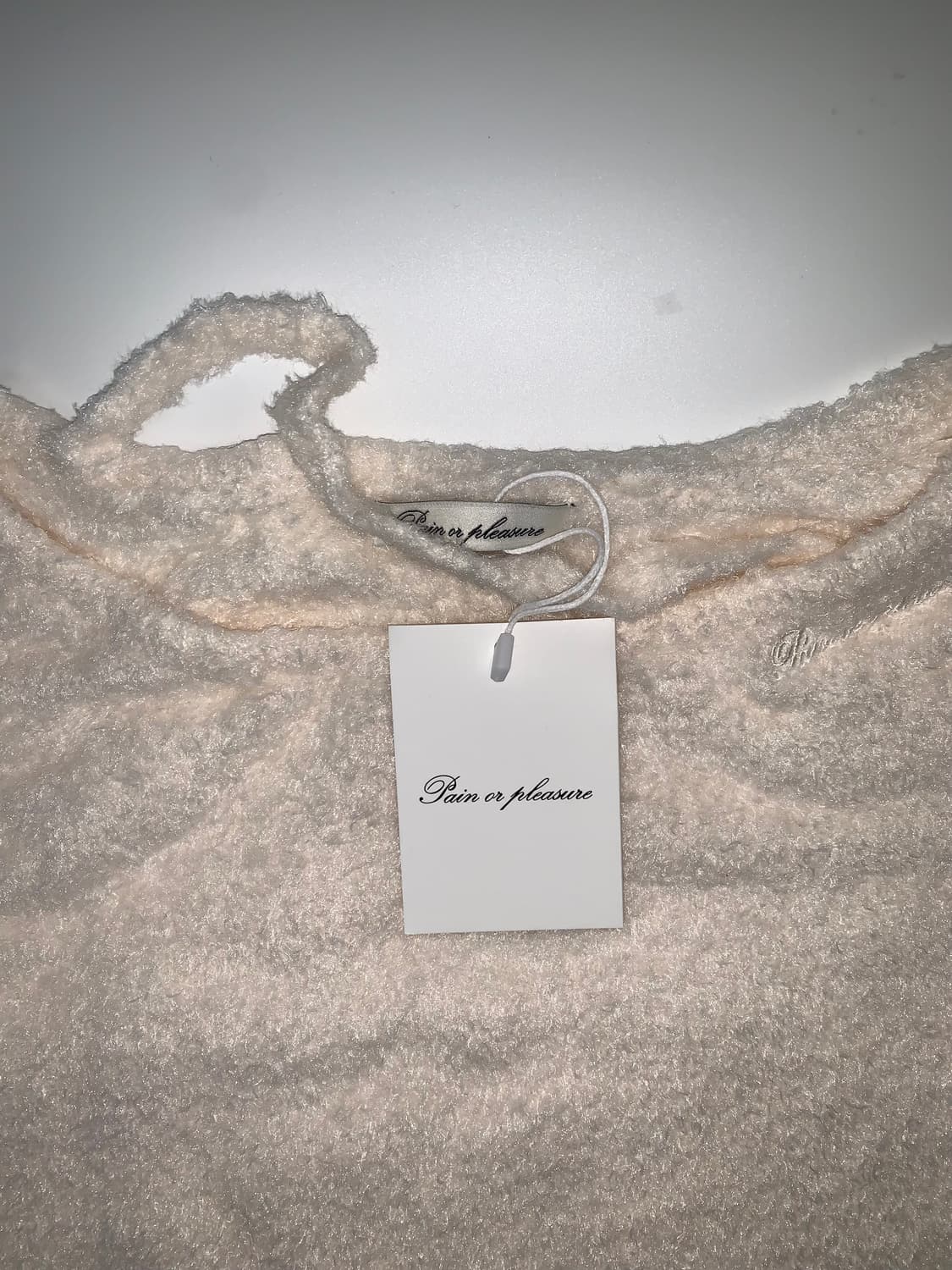 RUBY HOOK OVER KNIT ivory 상품이미지9