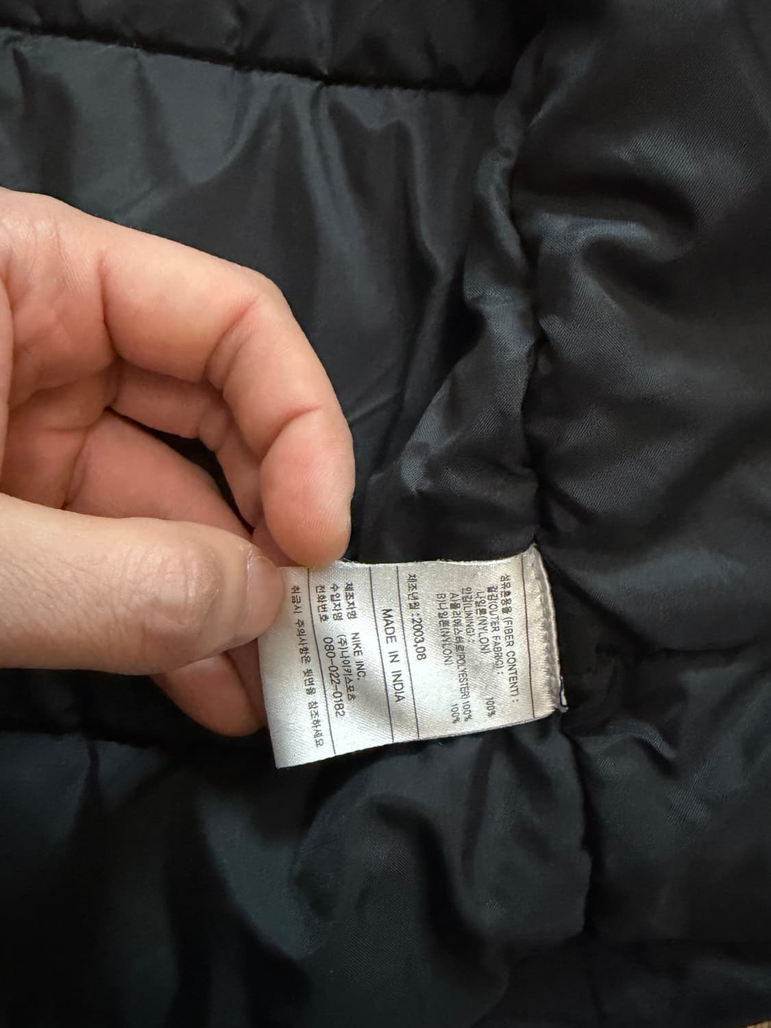 나이키 유벤투스 패딩 점퍼 M(100-105) 상품이미지5