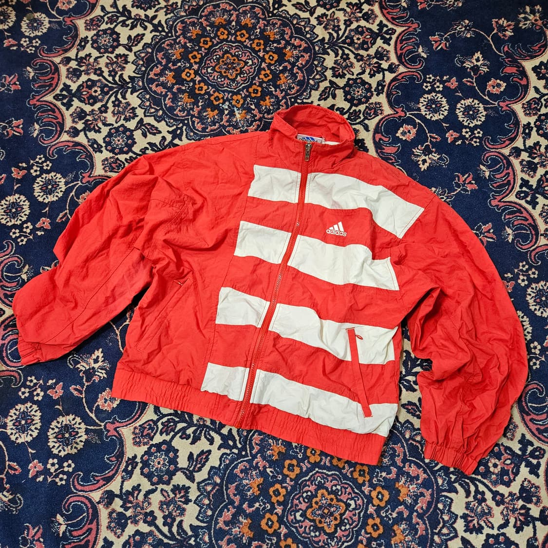 아디다스 80~90's 빈티지 올드스쿨 트랙자켓 US M size 상품이미지1