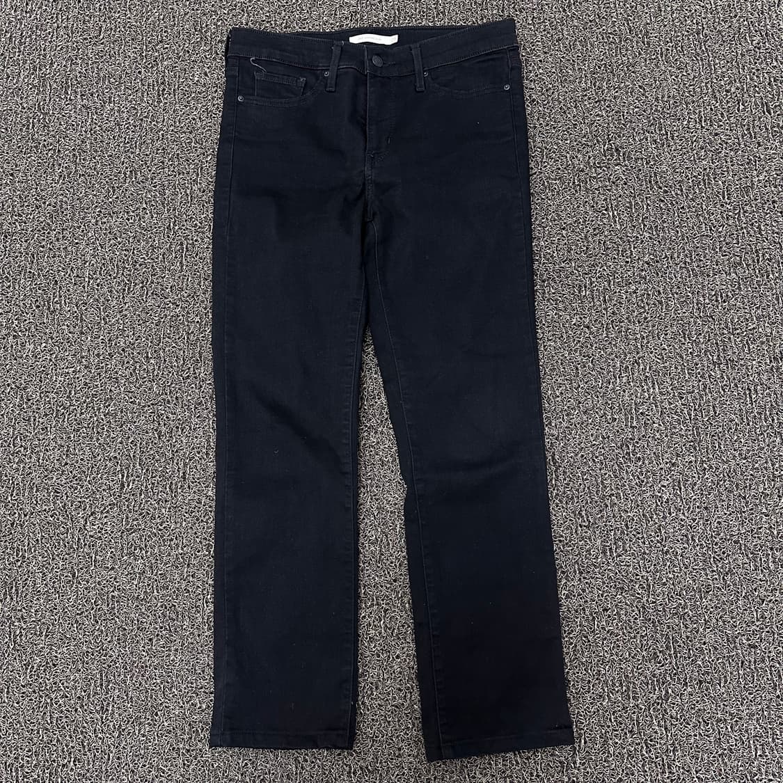 리바이스 여성 데님 흑청바지 블랙 28인치 상품이미지1