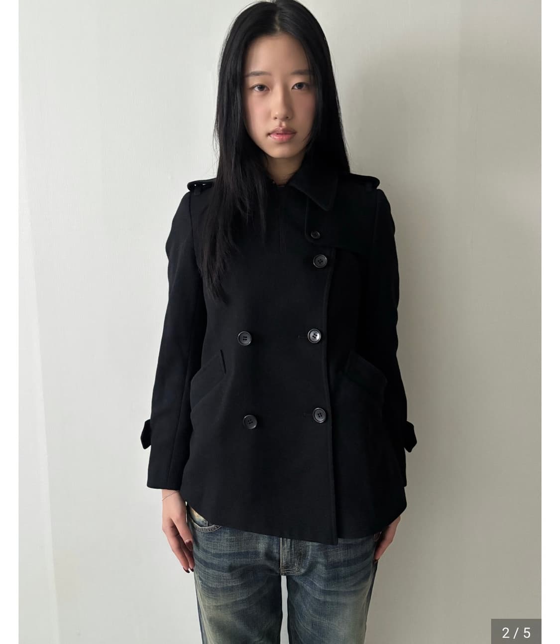 사이삼 빈티지 피코트 vintage pea coat 상품이미지2
