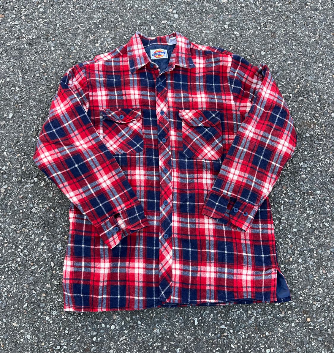 디키즈 누빔 체크셔츠 상품이미지1