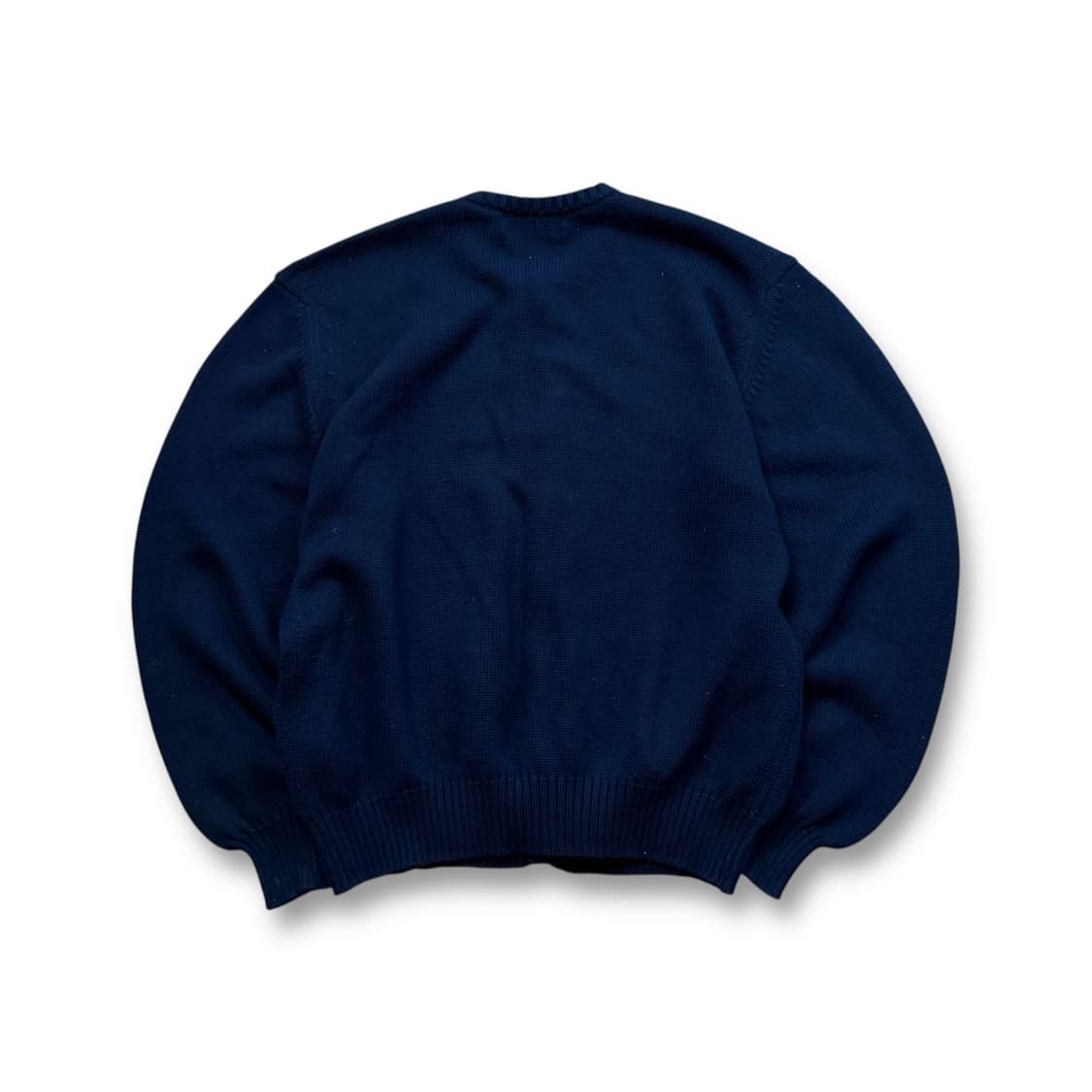 버버리 금장 버튼 네이비 코튼 가디건 상품이미지2