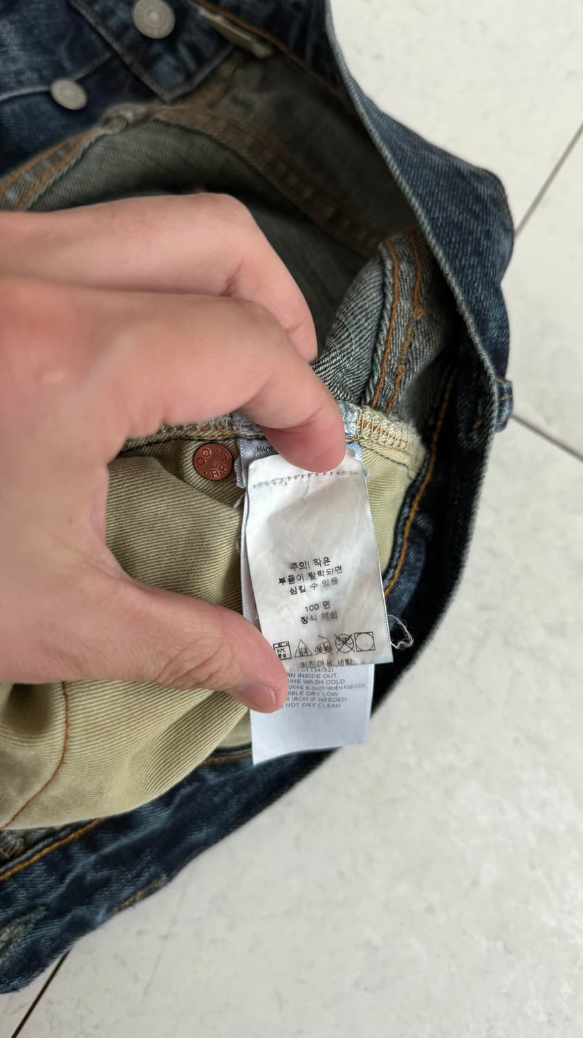 RRL 빈티지파이브포켓 기빈스 진 - Size34 상품이미지5