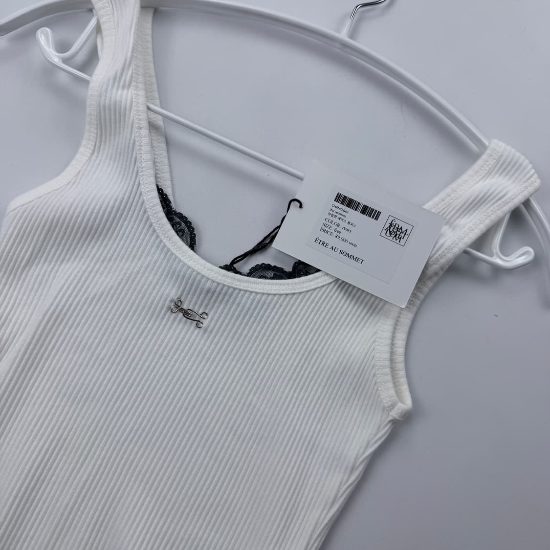 에트오소메 아일렛원피스 아이보리 상품이미지3