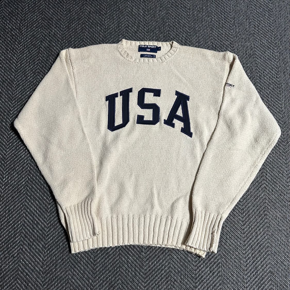 90s Polo Sports USA 니트 상품이미지1