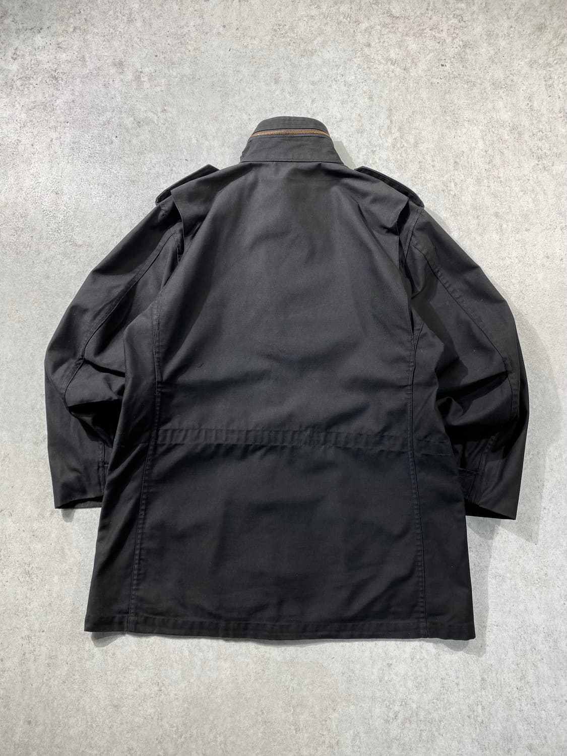 [S] U.S.ARMY M65 미군 밀리터리 필드자켓 블랙 상품이미지5