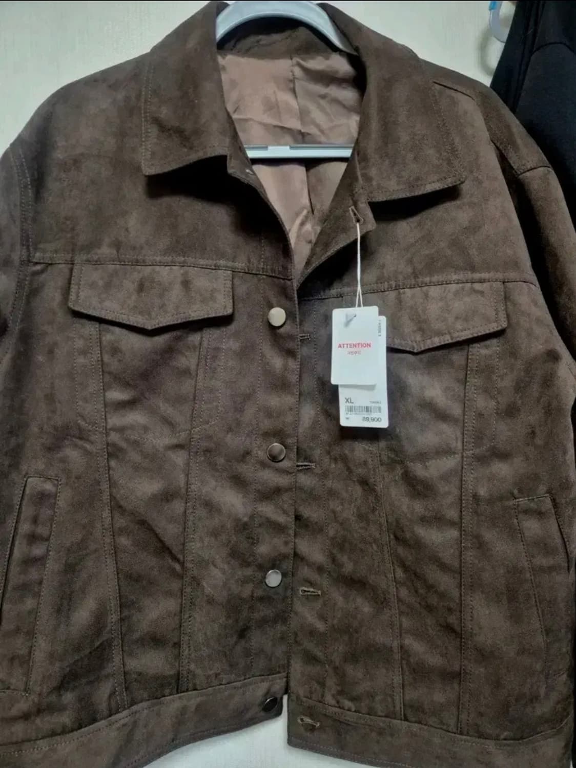 [스파오] 새상품 스웨이드 트러커 자켓 봄자켓 상품이미지10