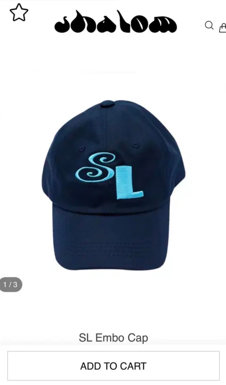 Shalom club 샬롬클럽 모자 상품이미지1