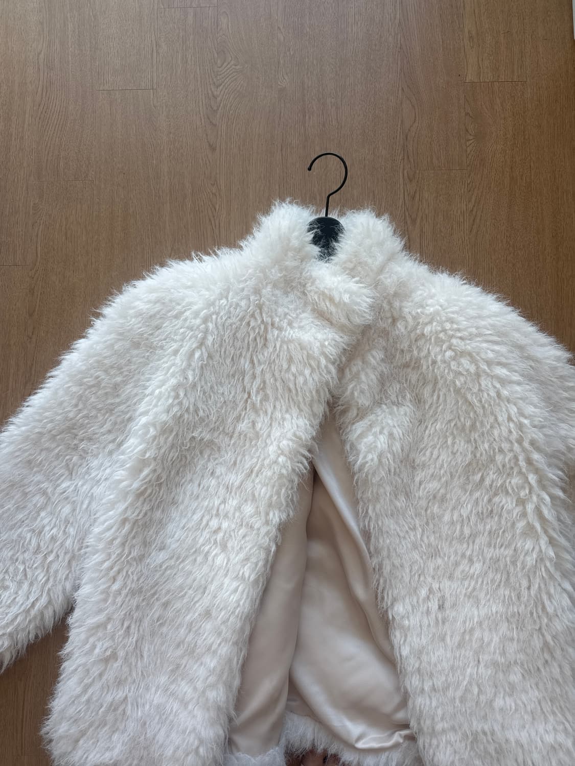 르 빈티지 퍼 코트 아이보리 퍼자켓 상품이미지3